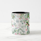 frische Winterfrüchte Zweifarbige Tasse (Mittel)