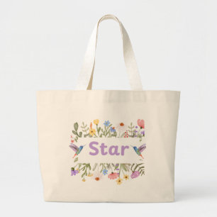 Frische-Zitrone-Muster-Tasche – Citrus-Sommer-Desi Jumbo Stoffbeutel