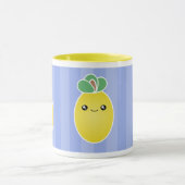 Frische Zitronen Kawaii Tasse (Zentrum)