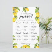 Frische Zitronen, was in Ihrem Baby-Spiel ist (Stehend Vorderseite)