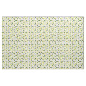 Frische Zitronen Zitrusfrüchte Sommermuster Stoff (Yard (91,4 cm))