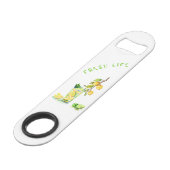 Frische Zitronensaft Cooles Getränk Lemonade Somme Speed Flaschenöffner (Vorderseite Schrägansicht)