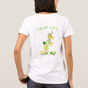 Frische Zitronensaft Cooles Getränk Limonade T - S T-Shirt