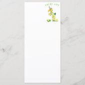 Frische Zitronensäfte Coole Getränke Limonade Part Menükarte (Rückseite)