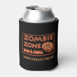 Frische Zombie-Lebensmittel auf unterwegs Dosenkühler