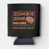 Frische Zombie-Lebensmittel auf unterwegs Dosenkühler (Vorderseite)