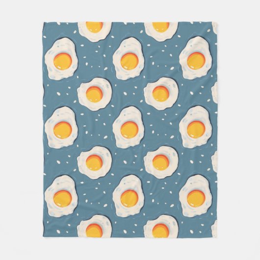 Frischeier auf blau fleecedecke (Vorderseite)