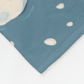 Frischeier auf blau fleecedecke (Ecke)