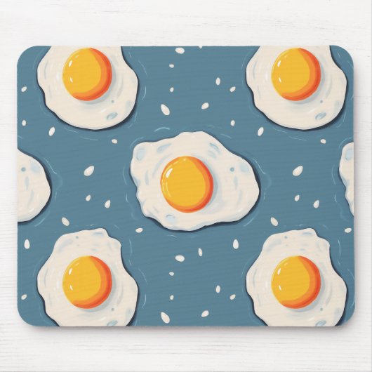 Frischeier auf blau mousepad (Vorne)