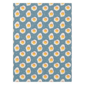 Frischeier auf blau tischdecke (Vorderseite)