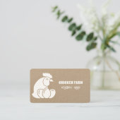 Frischeier aus der Hühnerhaltung Visitenkarte (Stehend Vorderseite)