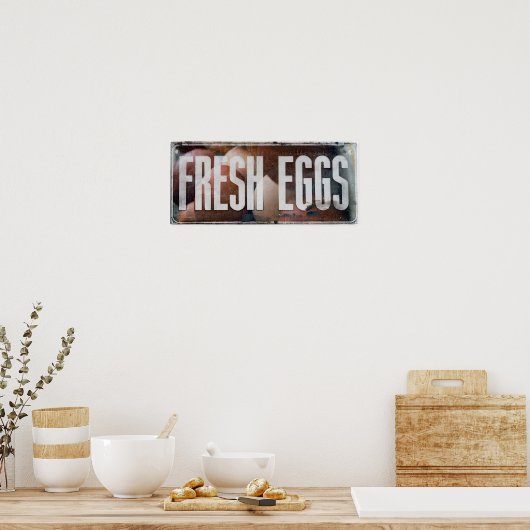 Frischeier Poster (Küche)