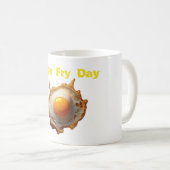 Frischeier Sonnenseite Happy Fry Day Kaffeetasse (VorderseiteRechts)