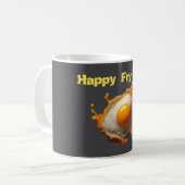 Frischeier Sonnenseite Happy Fry Day Kaffeetasse (Vorderseite Links)