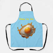 Frischeier Sonnenseite Happy Fry Day Schürze (Vorderseite)