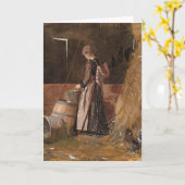 Frischeier | Winslow Homer Karte (Gelbe Blume)