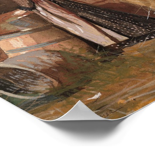 Frischeier | Winslow Homer Poster (Ecke)