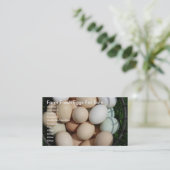 Frischeier zum Verkauf Visitenkarte (Stehend Vorderseite)