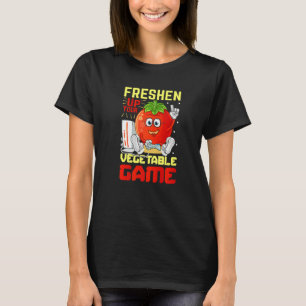 Frischen Sie Ihr Gemüsespiel auf T-Shirt