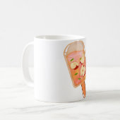 Frischer Apfel-Eis-Lutscher Kaffeetasse (Vorderseite Links)