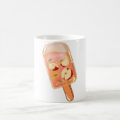 Frischer Apfel-Eis-Lutscher Kaffeetasse (Mittel)
