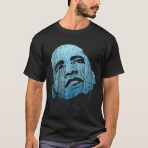 Frischer blauer Vintager Barack Obama T - Shirt