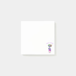 Frischer Blueberry Drink Post-it®-Hinweis Post-it Klebezettel