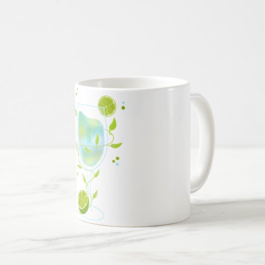 Frischer Cocktail Kaffeetasse (VorderseiteRechts)