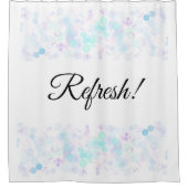 Frischer Duschvorhang (Vorderseite)