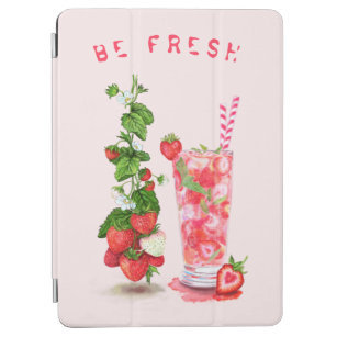 Frischer Erdbeersaft Cooler Drink - Sommerfrüchte iPad Air Hülle