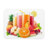 Frischer Fruchtsaft Magnet (Horizontal)