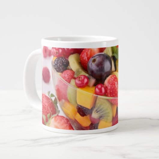 Frischer Fruchtsalat Jumbo-Tasse (Vorderseite Links)