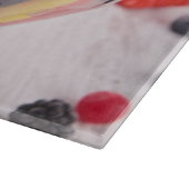 Frischer Fruchtsalat Schneidebrett (Ecke)