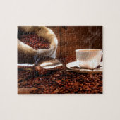 Frischer gemahlener Kaffee Puzzle (Horizontal)