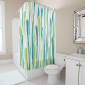 Frischer Gras-Duschvorhang in den weichen Duschvorhang (Beispiel)