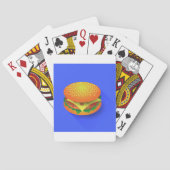 Frischer Hamburger-Spielkarten Spielkarten (Rückseite)