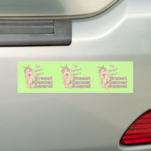 Frischer Hase ist Brustkrebs Aware Autoaufkleber (Auf Auto)