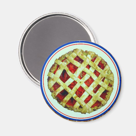 frischer, hausgemachter Pieptmagnet Magnet (Vorderseite/Rückseite)