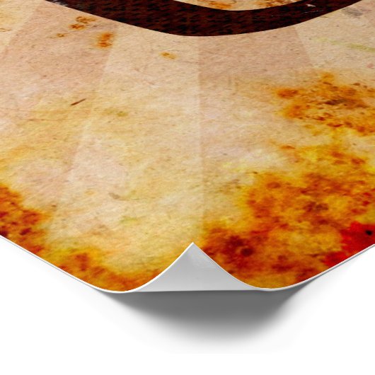 Frischer Kaffee Poster (Ecke)