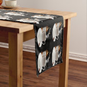 Frischer Kaffeetisch-Läufer Kurzer Tischläufer (Beispiel)