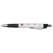 Frischer Kirschtrinkstift - Eigener Text Kugelschreiber (Unterseite)