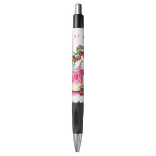 Frischer Kirschtrinkstift - Eigener Text Kugelschreiber