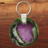 Frischer Kohl Schlüsselanhänger (Vorderseite)