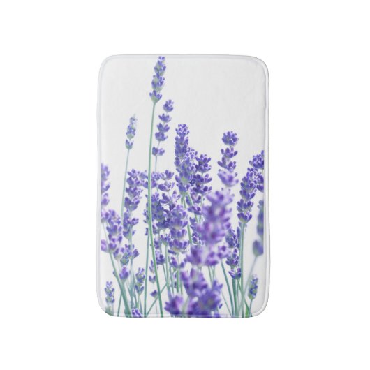 Frischer Lavendel #1 Badematte (Vorderseite Vertikal)