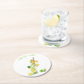 Frischer Lemon Drink Paper Untersetzer - Benutzerd (Vor Ort)