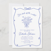 Frischer Markt Bridal Dusche Einladung (Vorderseite)