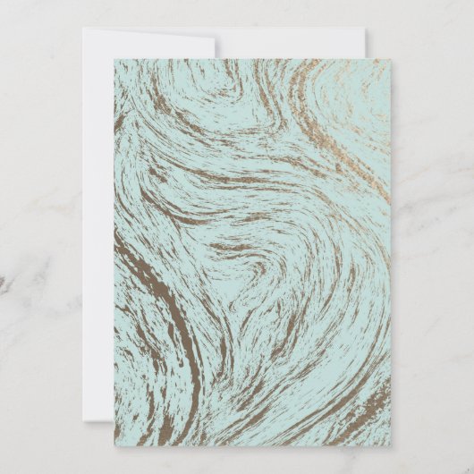 Frischer Marmor / Save the Date (Rückseite)