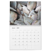 Frischer Meeresfrüchte-Kalender Kalender (Mär 2027)