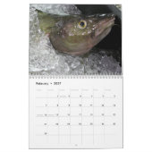 Frischer Meeresfrüchte-Kalender Kalender (Feb 2027)