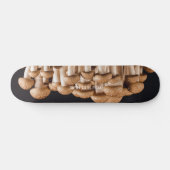 Frischer Mushroom verrückte Recreational Custom Te Skateboard (Horizontal)